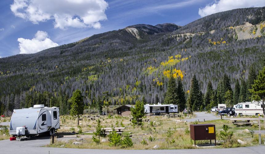 Timber Creek Campground in Rocky Mountain National Park