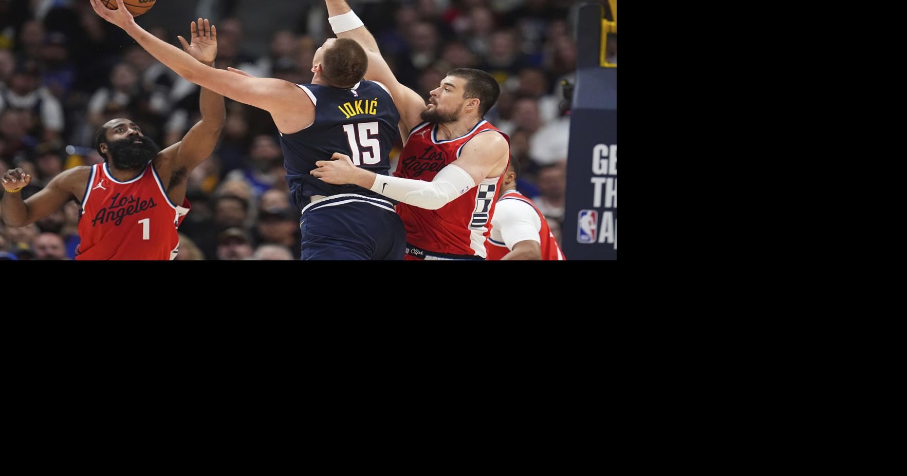 Ivica Zubac’s presence helping Clippers limit Nikola Jokic’s production for Nuggets