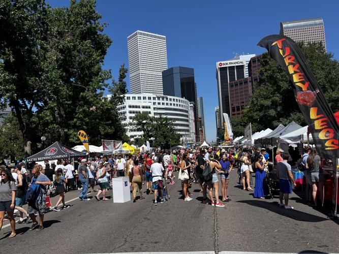 Taste of Colorado kicks off Food festival brings thousands to Denver's