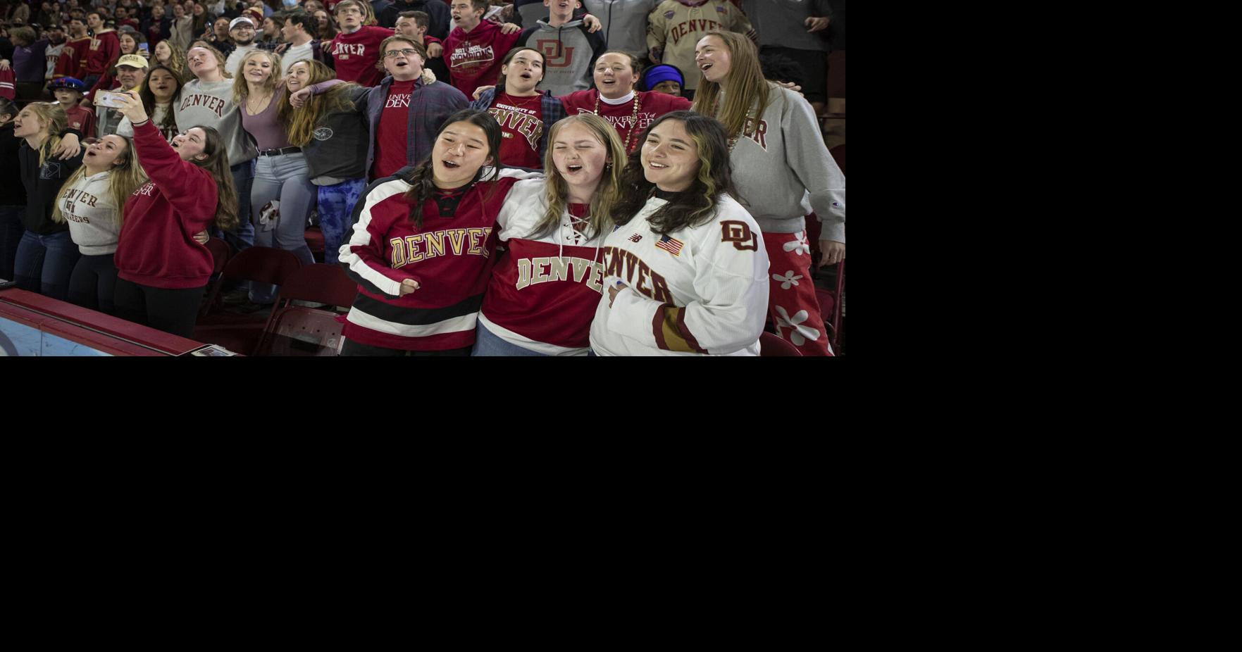 PHOTOS University of Denver men's hockey team celebrates national