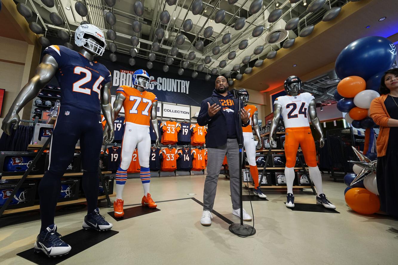 The new Mile High Collection uniforms 2024 Broncos Preview Denver