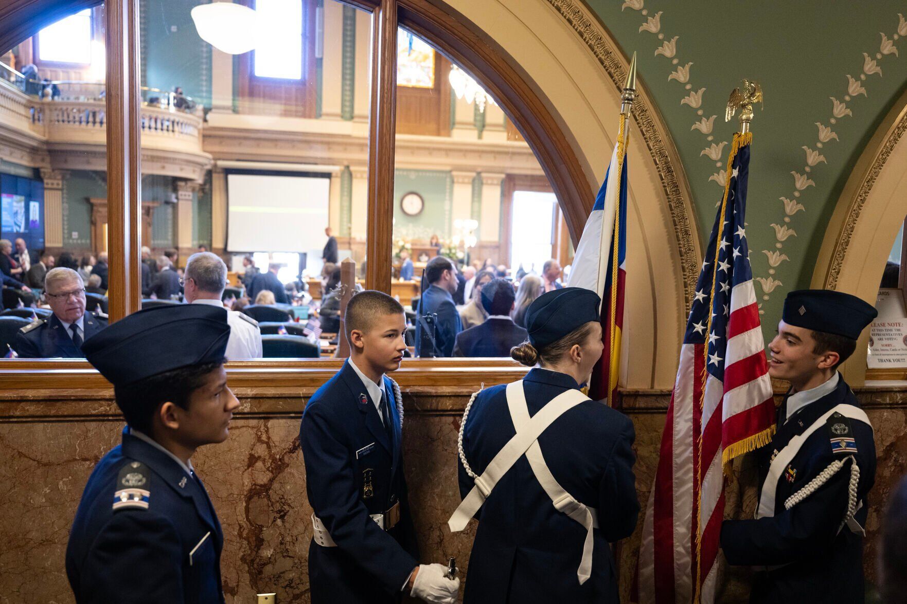 Pro Palestinian Protesters Disrupt Colorado House On First Day Of   659f0c763f13a.image 