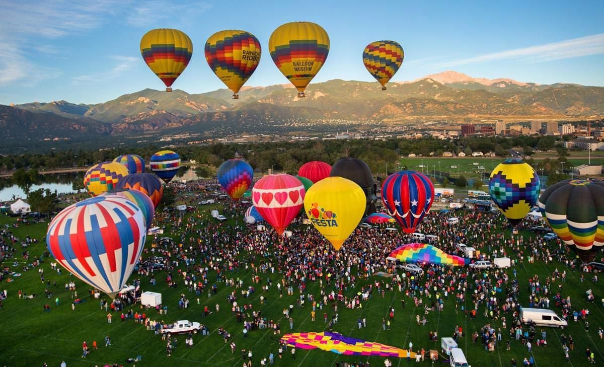 Hot air on sale balloon colorado