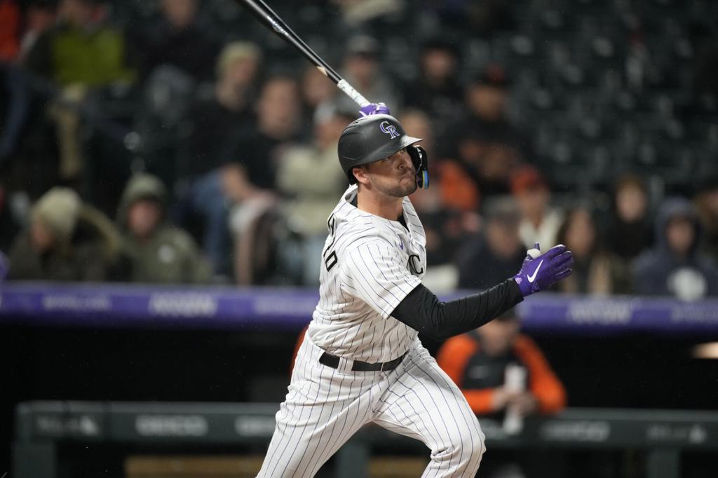 Rockies' Connor Joe, like his hair, has a habit of growing on you. “That's  why he's thriving.” – The Fort Morgan Times
