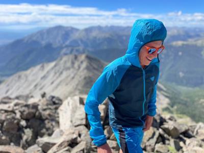 The Dynafit Alpine Wind jacket is one packable, lightweight option that gets the job done. Photo: Tatum Russo.