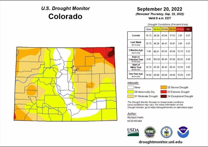 US Drought Monitor 092022