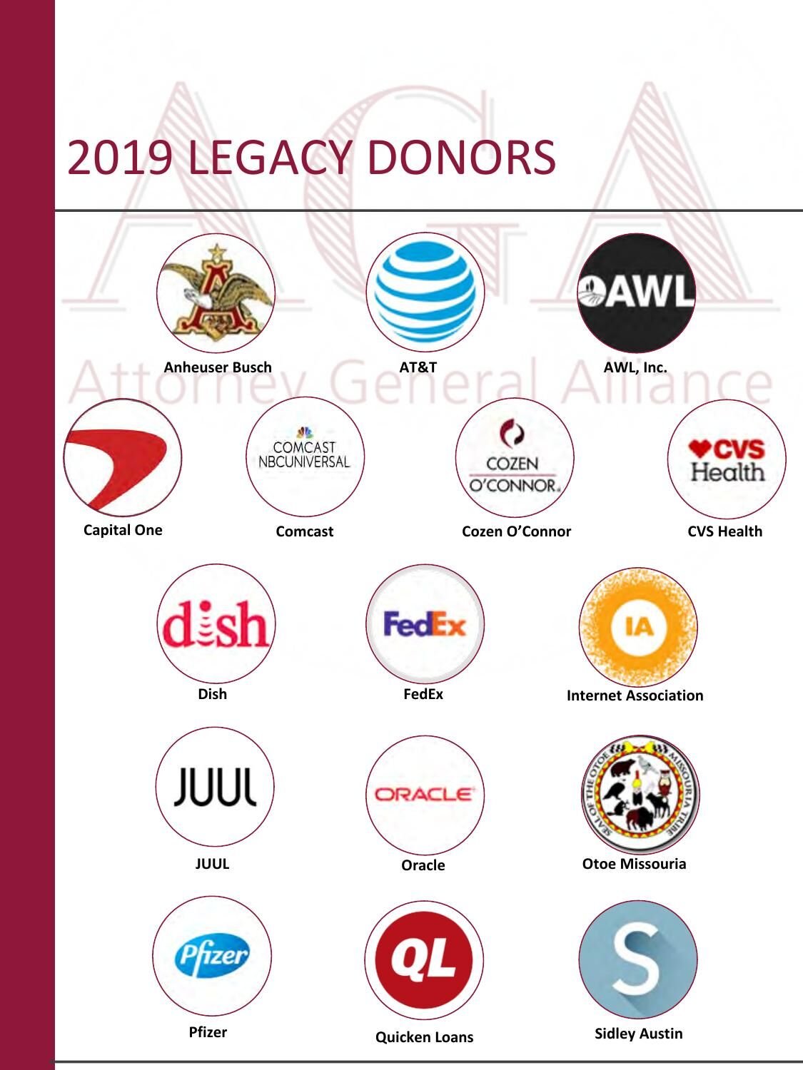 AGA Legacy Donors
