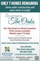 Perfection Builders - The Courtyards at The Oaks
