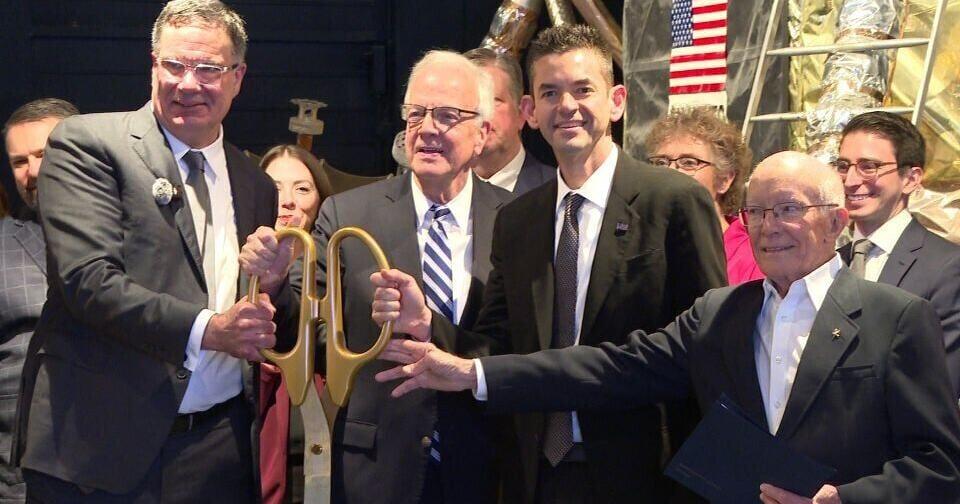 NASA Administrator makes a landing in Kansas