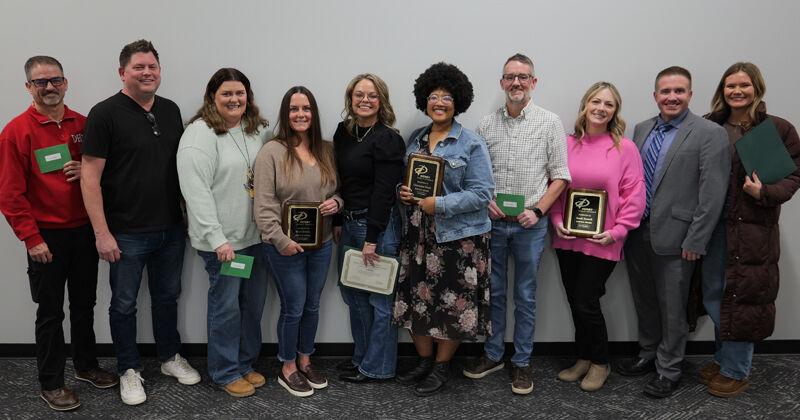 Derby Hills staff honored for years of service