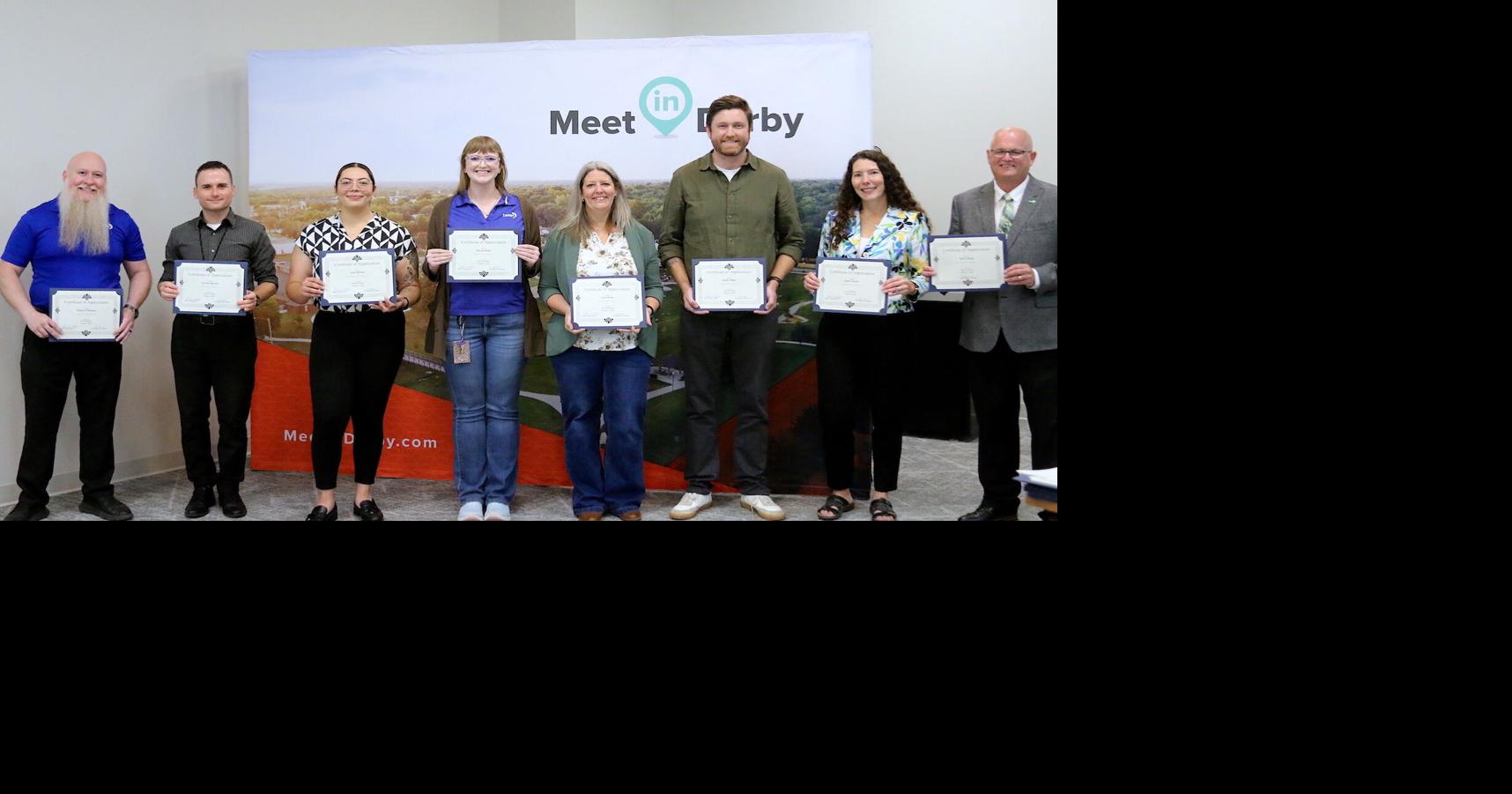City employees honored for committed service | Derby News ...