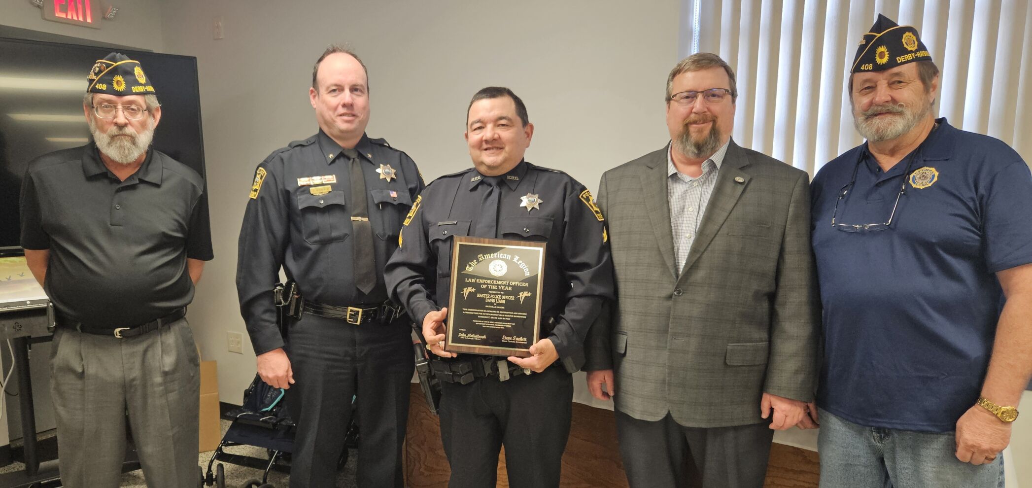 Haysville’s Liang Named Officer Of The Year | Area | Derbyinformer.com