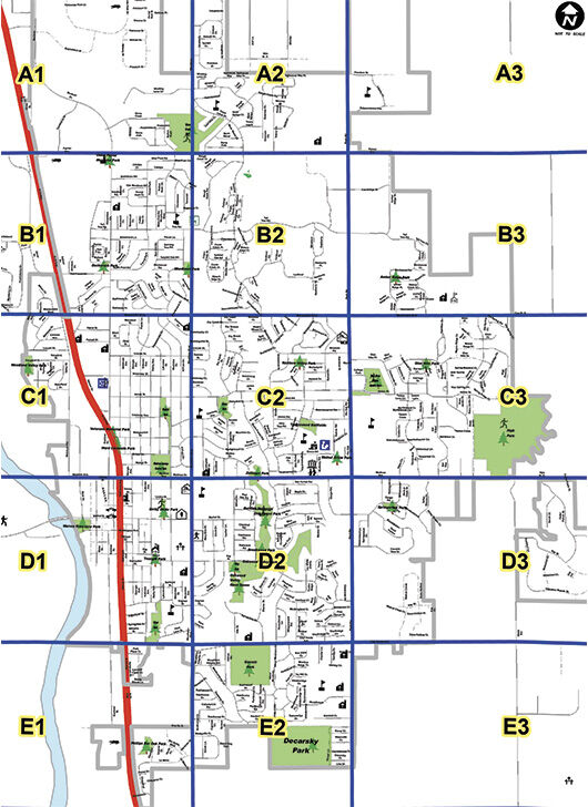 2023 Citywide Garage Sale Map Derby News derbyinformer