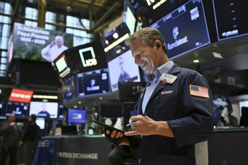 Trump's comments that US tariffs on China were "very high" and would "come down substantially" boosted Wall Street