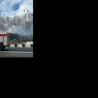 'River on fire': Toxic fumes as Ukrainian drones pound Russian oil town