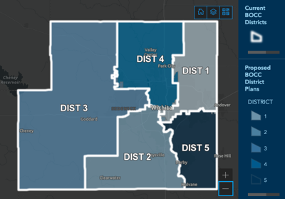 New county commission district map approved | Area | derbyinformer.com