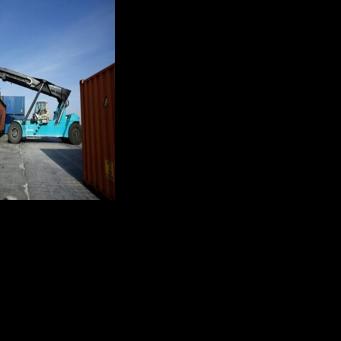 Windswept Kazakh rail hub at the heart of China-Europe trade