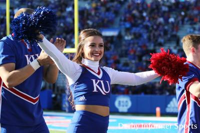 Adrianna Guerra KU cheerleading