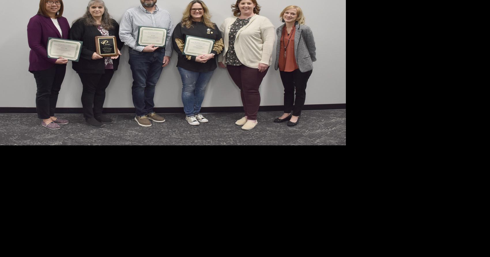 USD 260 staff recognized for service with district Derby News