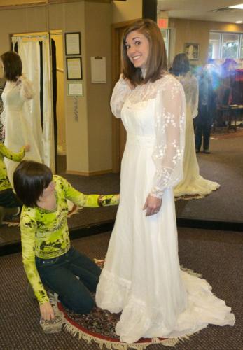 Wedding Dress Redesign: Repurpose + Modernize Mom's Vintage Veil