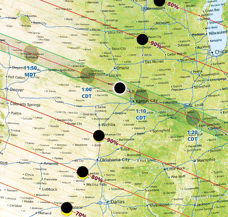 Troy Kansas is the place to be for a total solar eclipse in August
