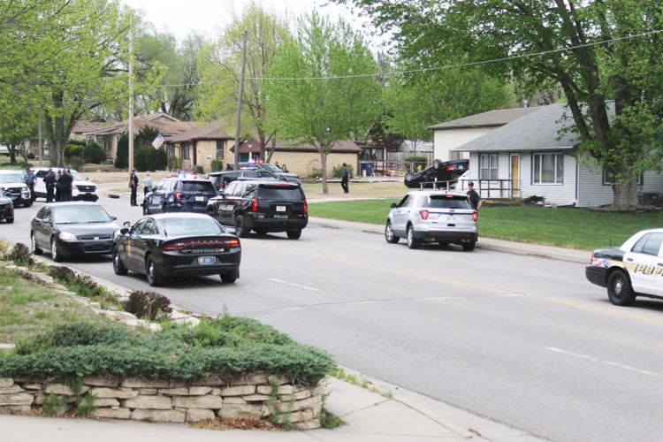 Police chase ends in accident in Derby News