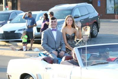 sachin and babi light blue dress See photos from Woodward-Granger's 2024 homecoming parade
