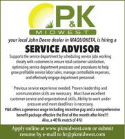 P&K Midwest Service Advisor