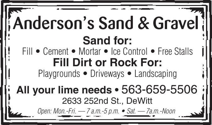 Anderson’s Sand & Gravel