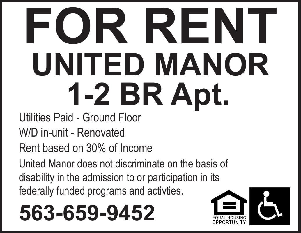 United Manor For Rent