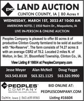 Peoples Land Auction