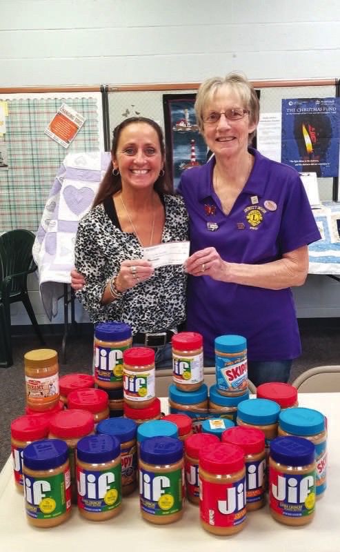 Referral Center accepts gifts of peanut butter