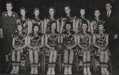 Wheatland Wildcats girls' BB Team