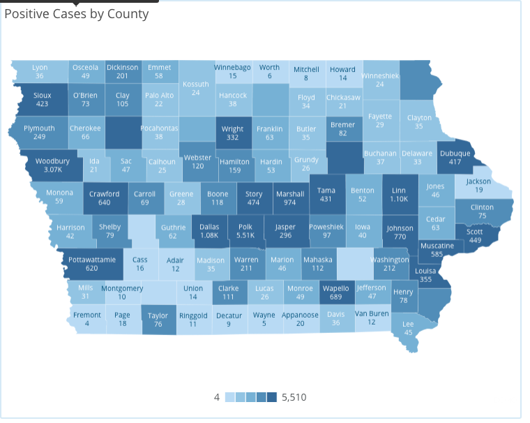 Clinton County adds five new cases 