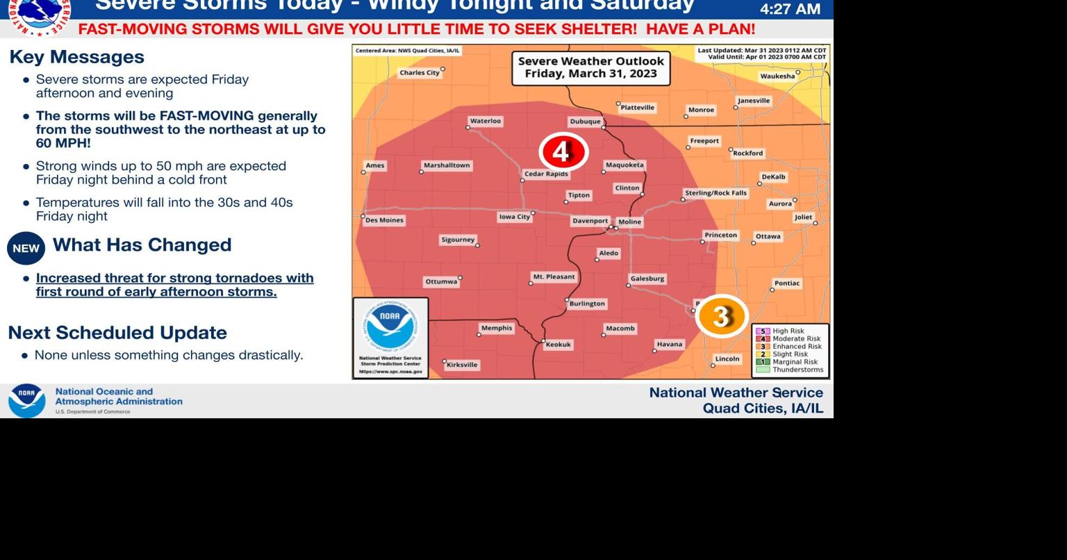 Severe weather alert