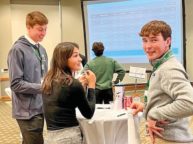 Students play the market Local News