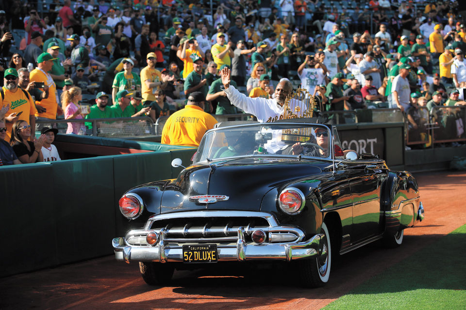 Oakland Athletics honor Dave Stewart, World Series champs