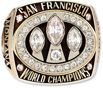super bowl rings san francisco 49ers