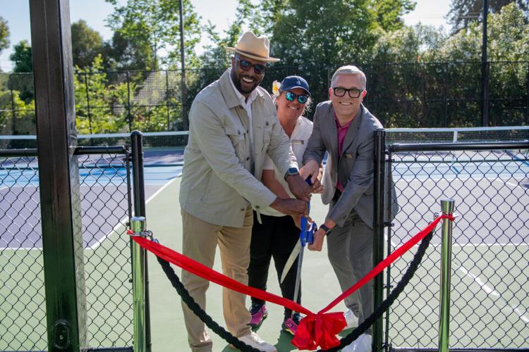 Claremont Club & Spa Pickleball Ribbon Cutting Diablo Buzz