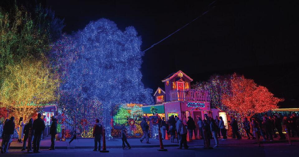 Livermore's Casa del Pomba and East Bay Holiday Light Shows