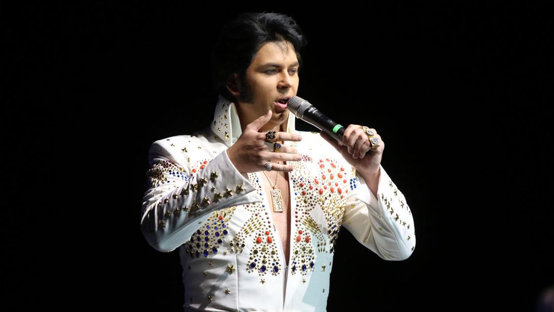 Mitchell Wins Tupelo Elvis Tribute Artist Contest News Djournal Com Elvis Impersonator Winner At The 2022 Florida State Fair