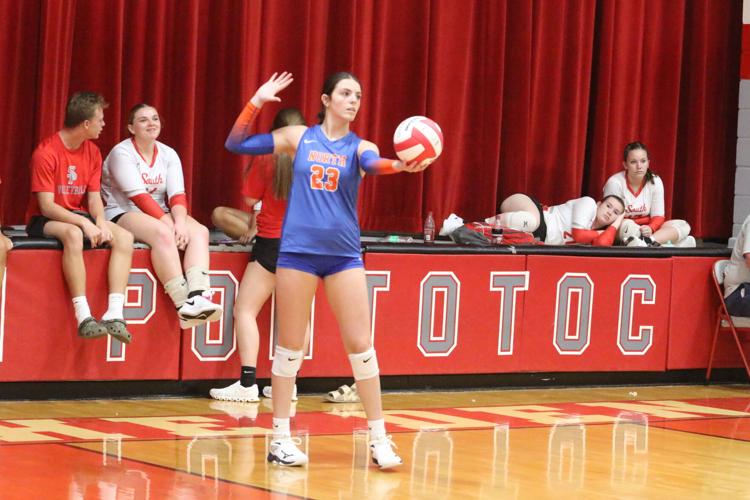 South tops North in volleyball Pontotoc Progress