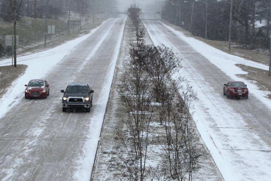 Winter weather impacts Northeast Mississippi Closings and road