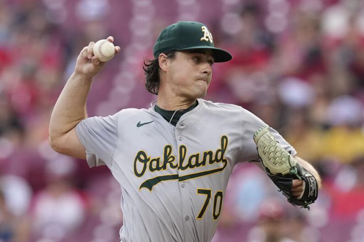 Athletics Reds Baseball