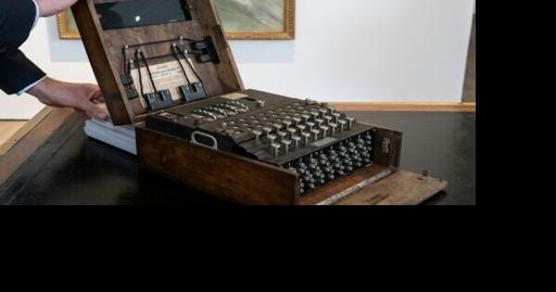 Rare Nazi Enigma machine sells for 482,600 euros