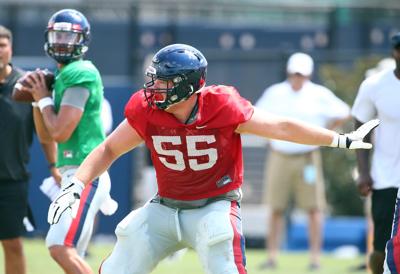 Rising Redshirt Brown Fighting For Job On Rebels O Line Sports