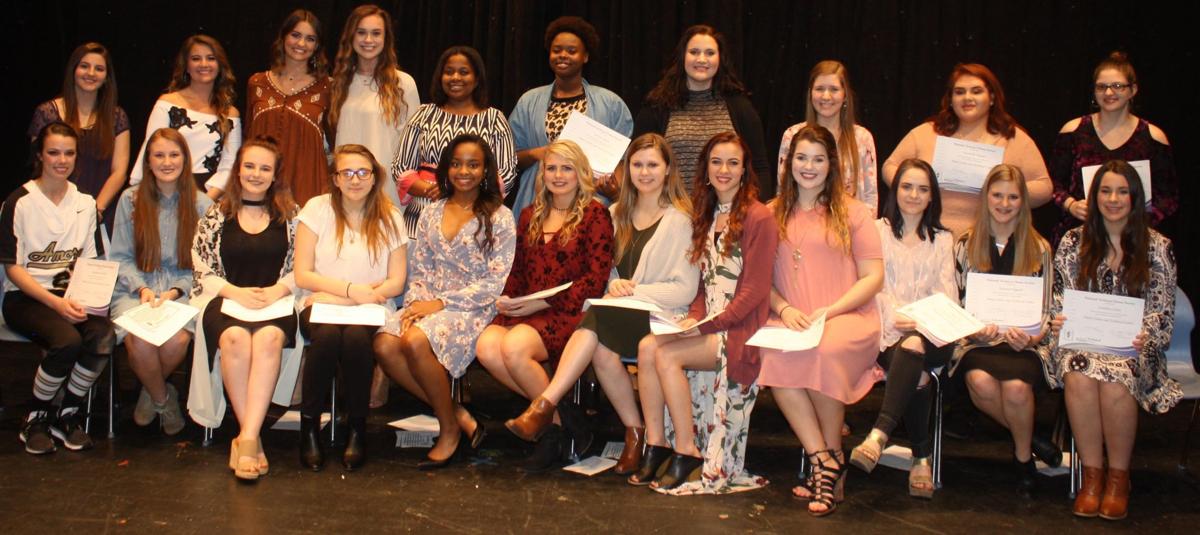 Amory High School inducts students to national honor societies News