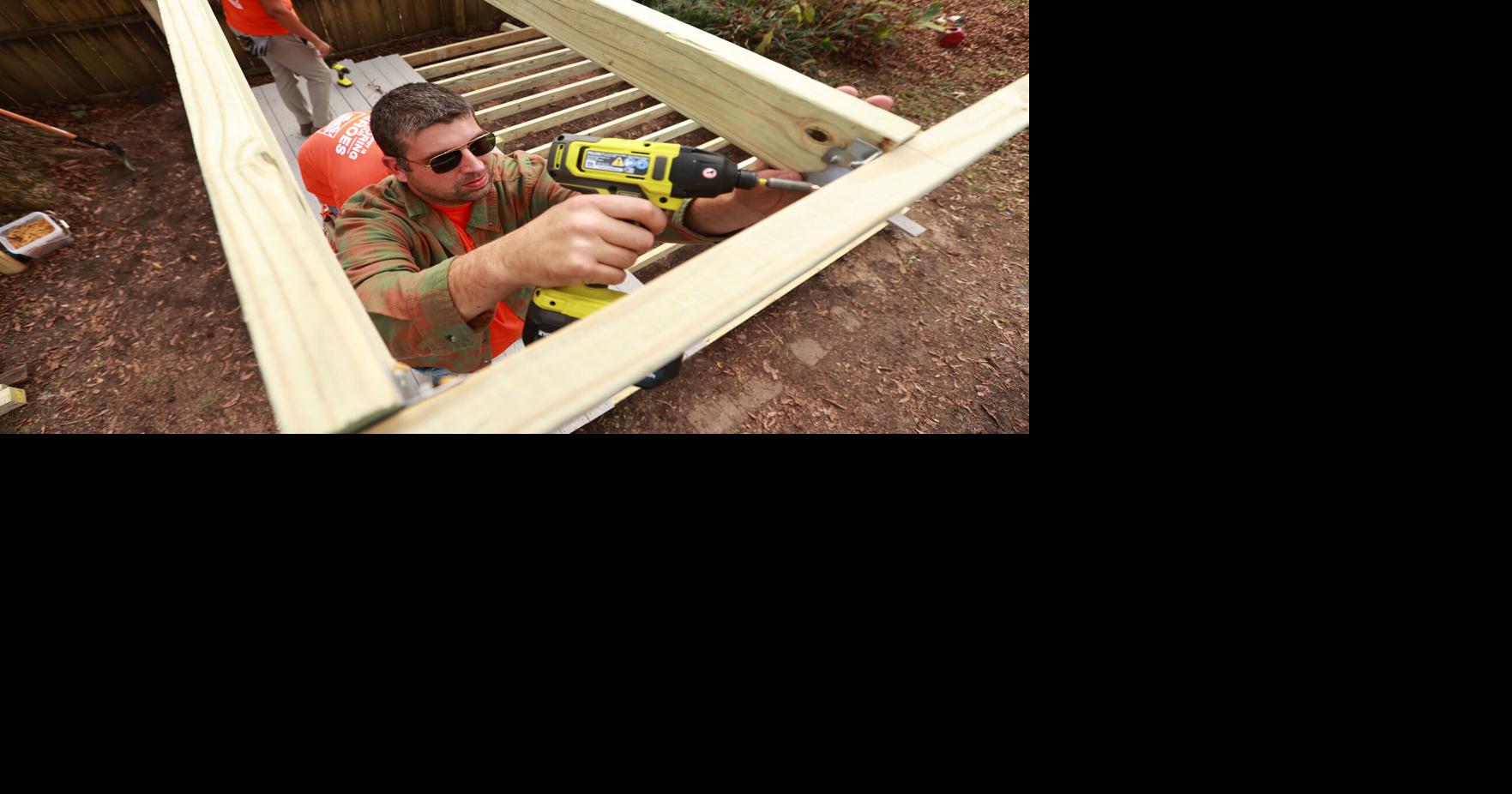 Home Depot building backyard oasis for Tupelo veteran Local News