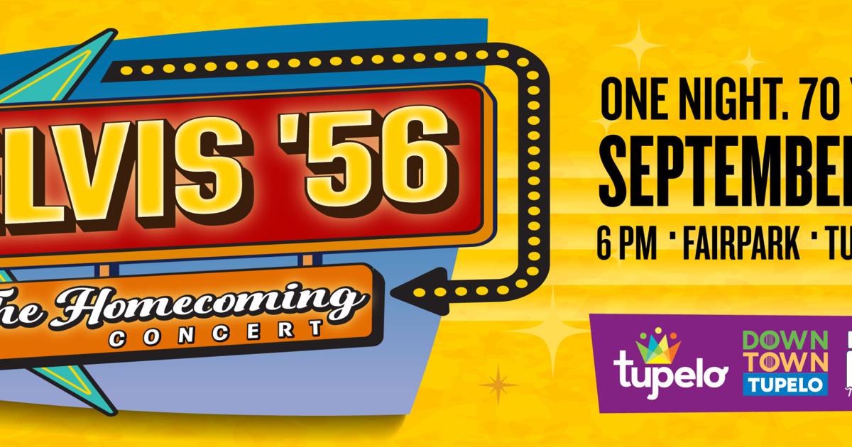 Homecoming '56 to celebrate 70th anniversary of Elvis' homecoming concert
