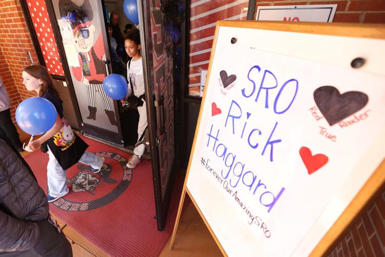 Students release balloons for fallen school resource officer | Crime ...